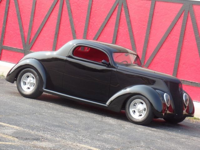 1937 Black Ford Hot Rod / Street Rod Coupe