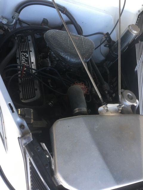 1937 White Ford Humpback --