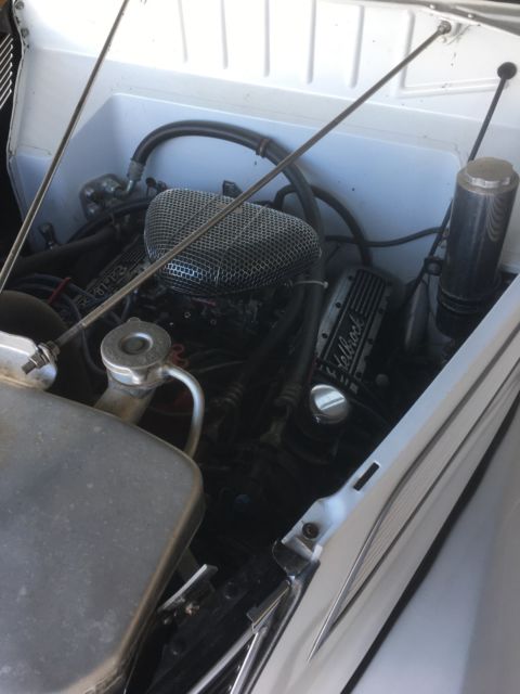 1937 White Ford Humpback --