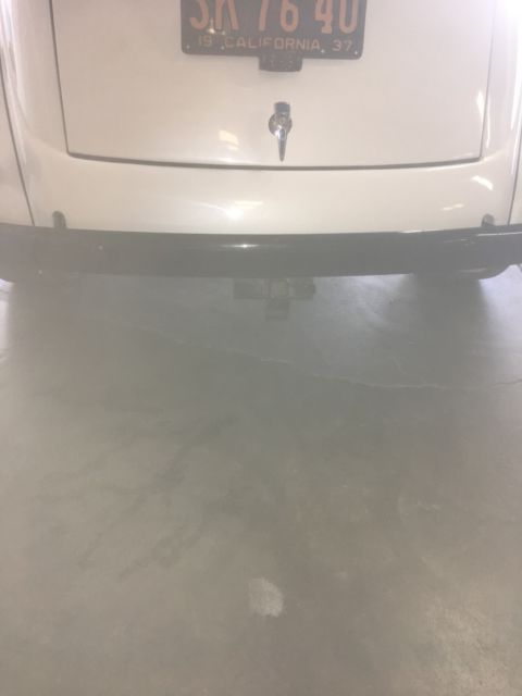 1937 White Ford Humpback --