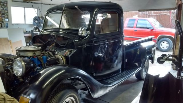 1937 Black Ford Other Standard Cab Pickup