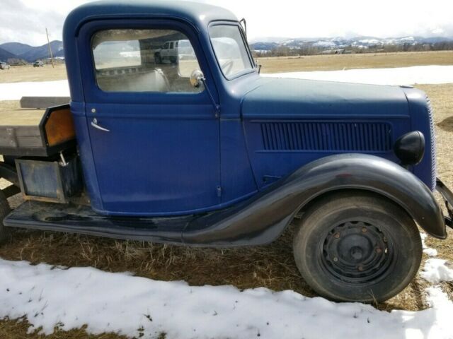 1937 Blue Ford Other Pickups Pickup