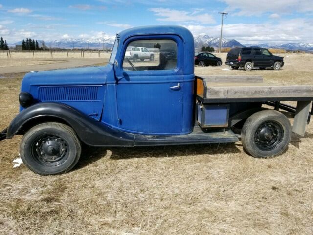 1937 Blue Ford Other Pickups Pickup