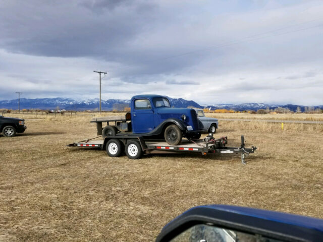 1937 Blue Ford Other Pickups Pickup