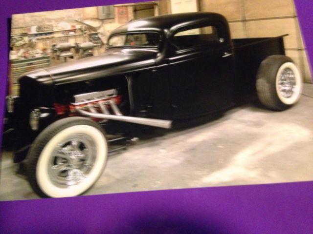 1937 Black Ford Other Pickups Cab & Chassis