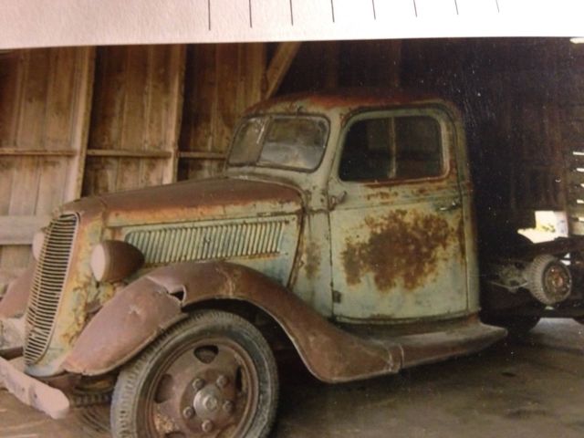 1937 Black Ford Other Pickups Cab & Chassis