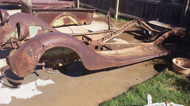 1937 Surface rust Ford Other Pickups Standard Cab Pickup