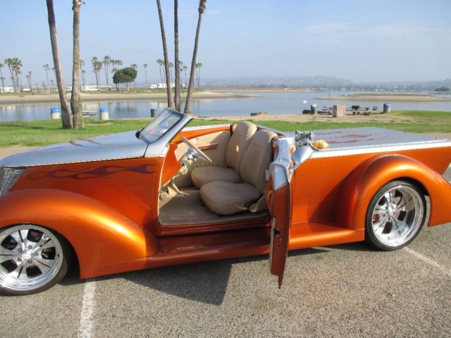 1937 Gold Ford Roadster Pickup