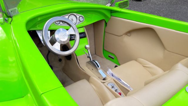 1937 Green Ford ROASDSTER Convertible