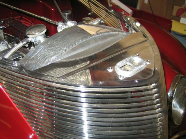 1937 CUSTOM RED PEARL Ford 2 DOOR