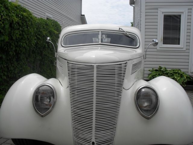 1937 Cream Ford COUPE Coupe