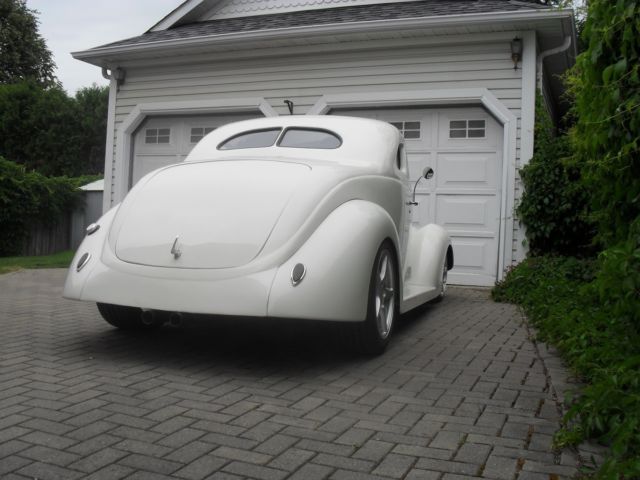 1937 Cream Ford COUPE Coupe