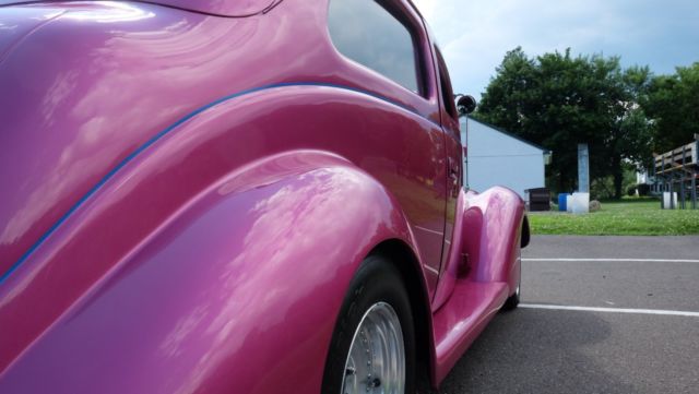 1937 magenta Ford Other Sedan