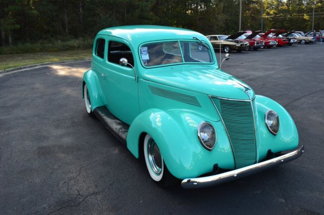 1937 Blue Green Ford Other Sedan