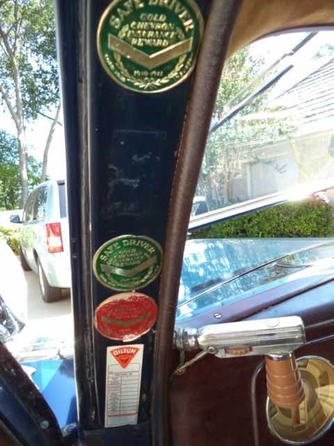 1937 Blue Ford Standard Touring Sedan Tudor