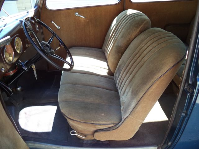 1937 Washington Blue Ford Standard Touring Sedan - NO RESERVE! Tudor