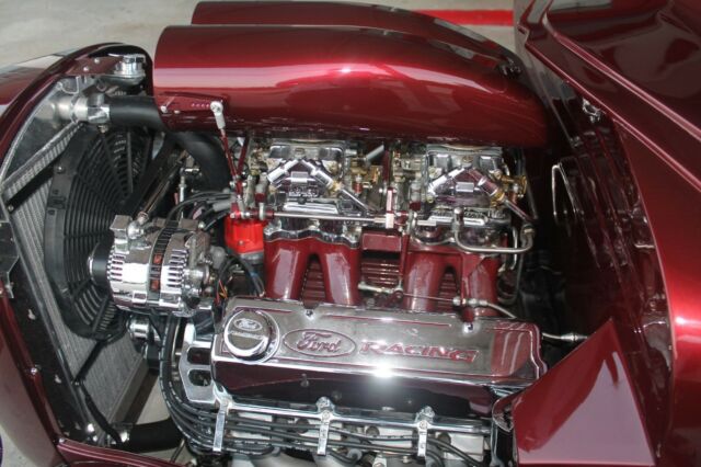 1937 Hibiscus Red Pearl Ford Street Rod