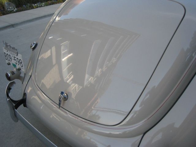 1937 Beige Ford V8 Coupe Coupe