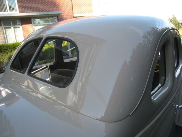 1937 Beige Ford V8 Coupe Coupe