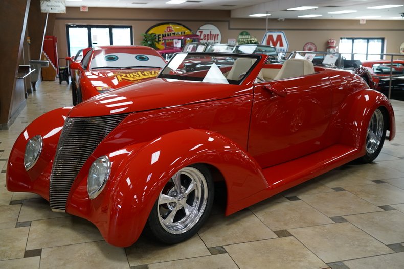1937 Red Ford Wild Rod --