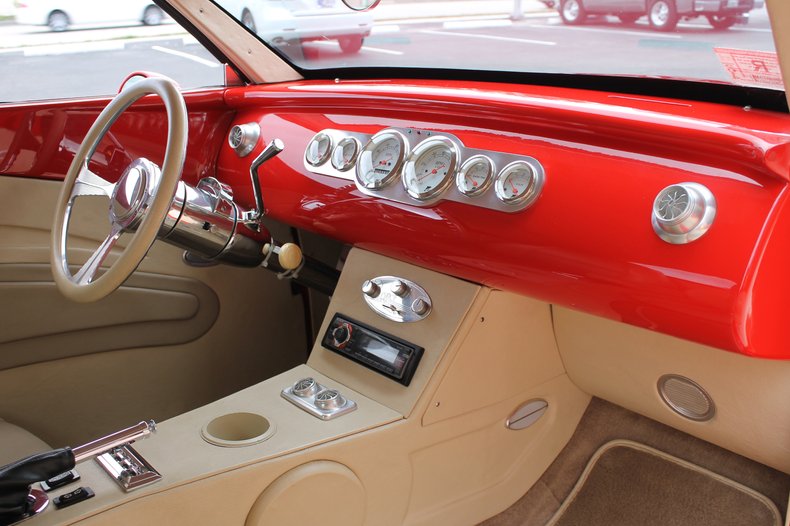 1937 Red Ford Wild Rod --