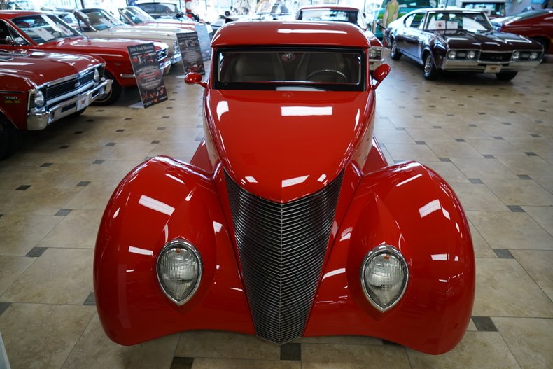 1937 Red Ford Wild Rod --
