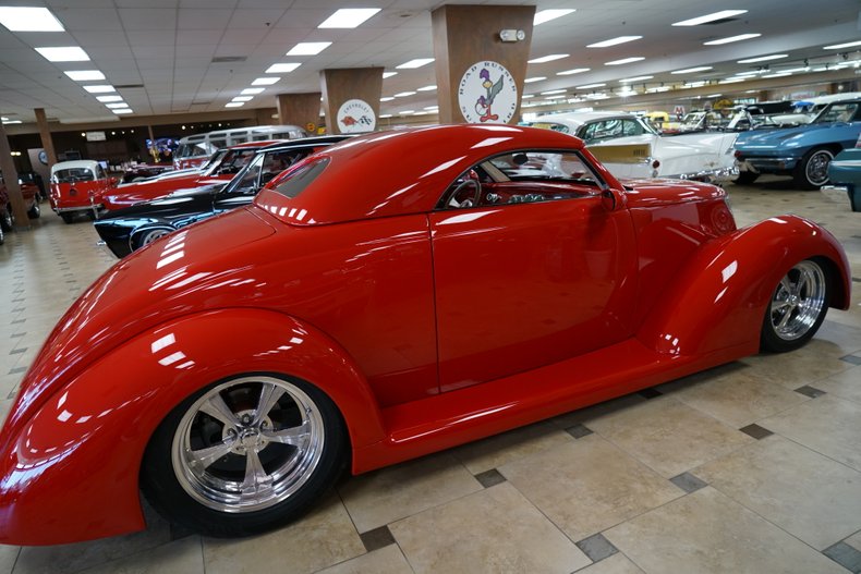 1937 Red Ford Wild Rod --