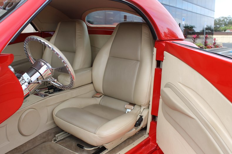 1937 Red Ford Wild Rod --