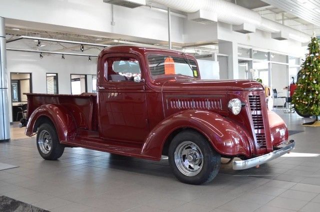 1937 Burgundy Dodge Challenger Pickup Truck