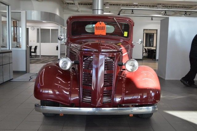 1937 Burgundy Dodge Challenger Pickup Truck