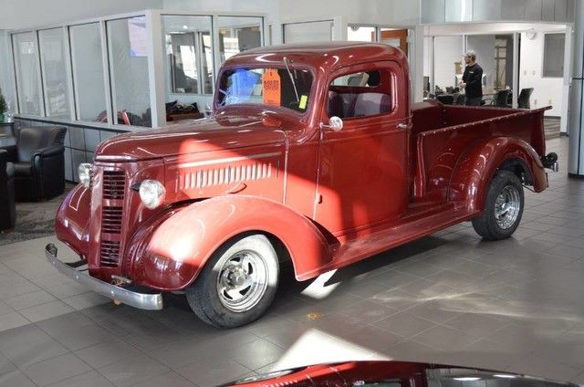 1937 Burgundy Dodge Challenger Pickup Truck