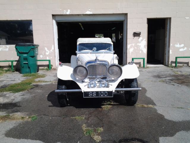 1937 White Jaguar Other 2 Door
