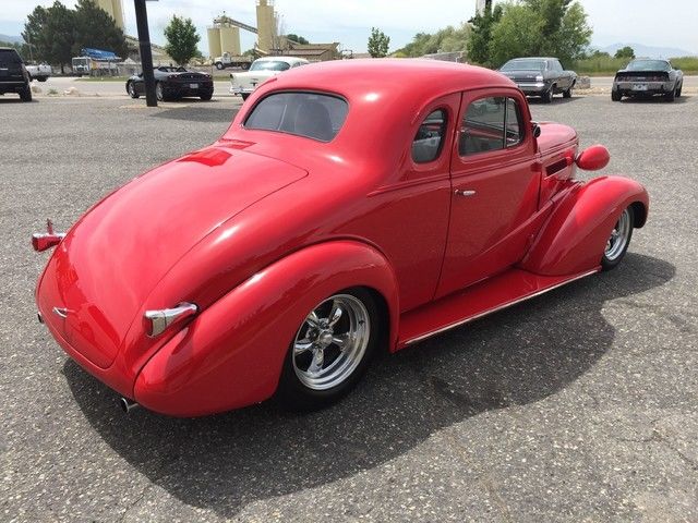 1937 Red Chevrolet Coupe Coupe