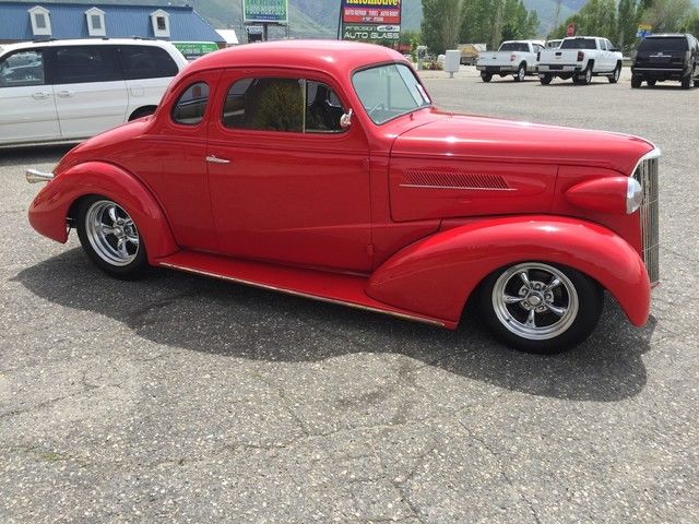 1937 Red Chevrolet Coupe Coupe