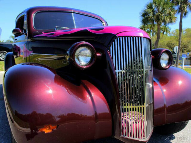 1937 Red Chevrolet Street Rod
