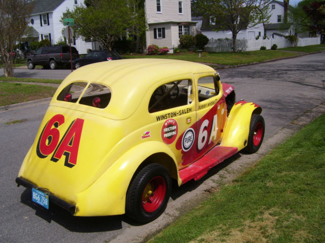 1937 YELLOW / RED Ford Other Coupe