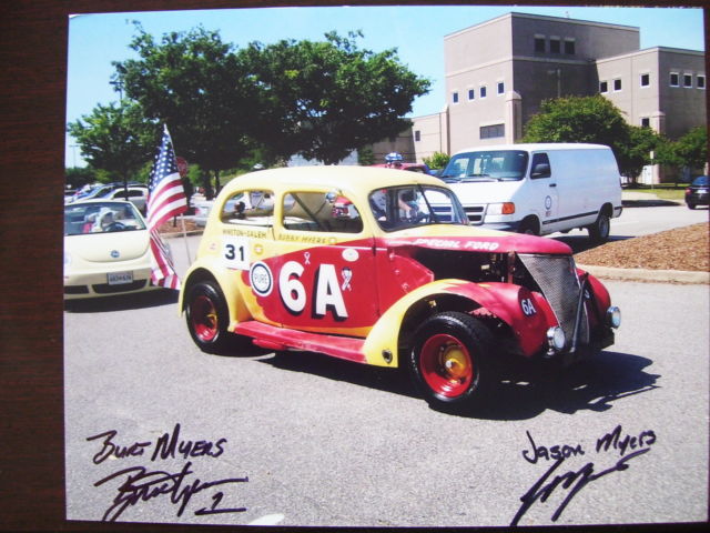 1937 YELLOW / RED Ford Other Coupe