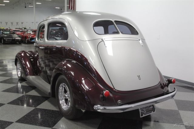 1937 Silver Ford Slantback