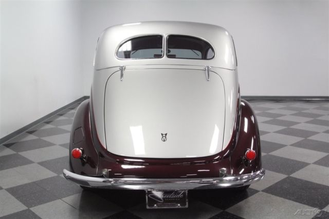1937 Silver Ford Slantback