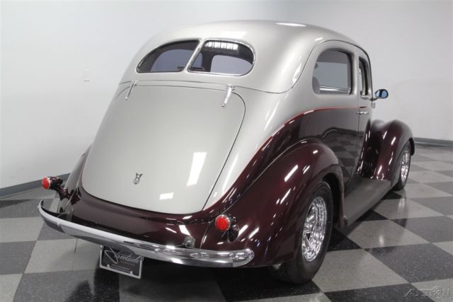1937 Silver Ford Slantback