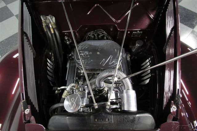 1937 Silver Ford Slantback