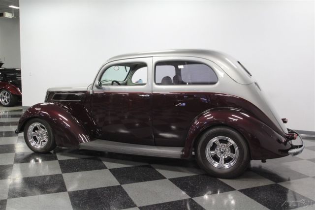 1937 Silver Ford Slantback