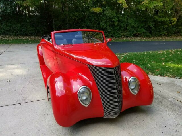 1937 Torch Red Ford Other Convertible