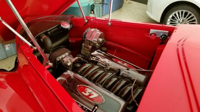 1937 Torch Red Ford Other Convertible
