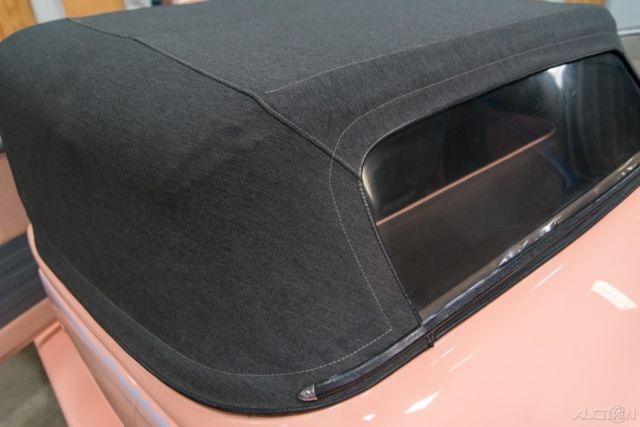 1937 Red Ford Roadster Convertible