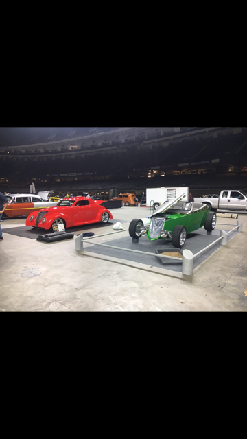1937 Red Ford coupe Coupe