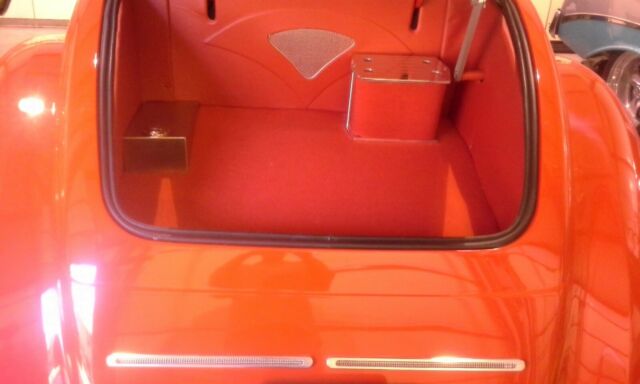 1937 Red Ford coupe Coupe