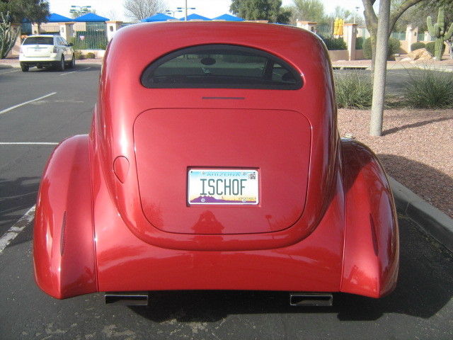1938 Red Ford Other Sedan