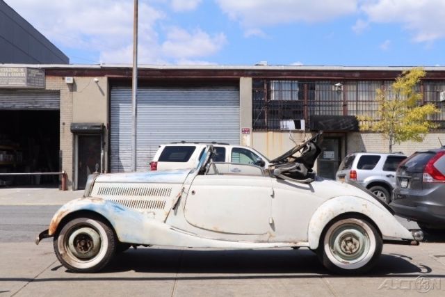 1938 White Mercedes-Benz 170V