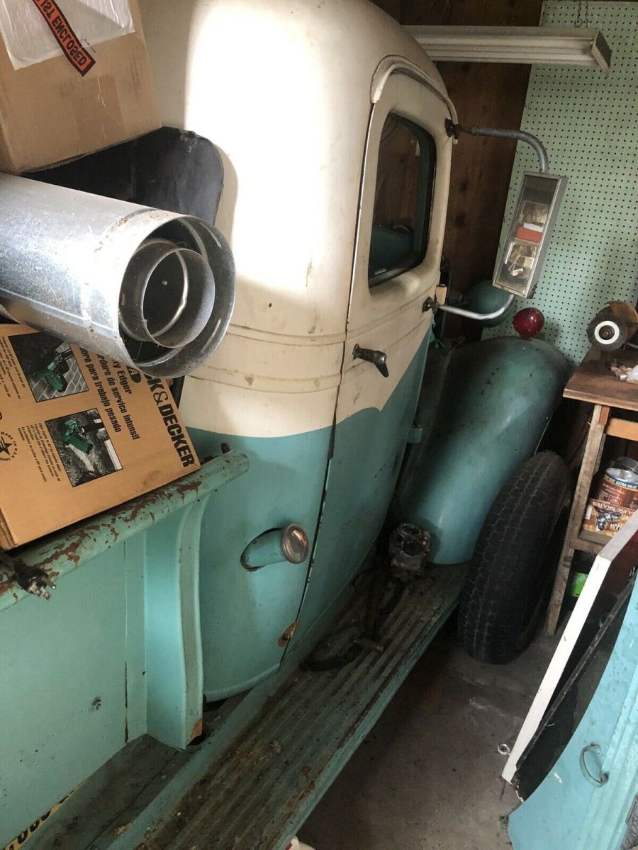 1938 Green Ford Pickup